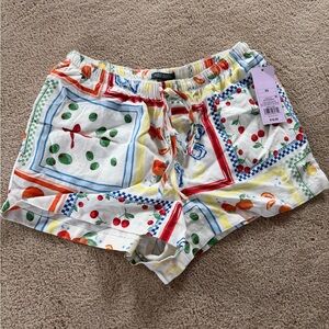 Wild Fable Colorful Patterned High Waist Shorts